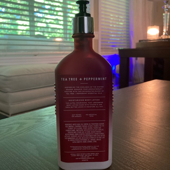 Bath & Body Works Tea Tree & Peppermint Moisturizing Body Lotion - Picture 2 of 2
